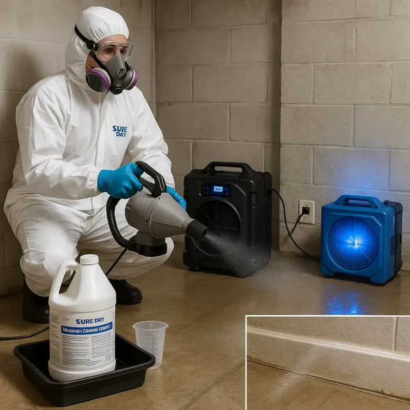 Sanitization and Odor Removal process in Conrad, IA